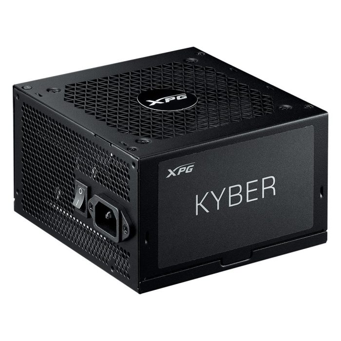 XPG KYBER, Black, 80+, Gold, Non-Modular, 750W, ATX24x1, EPS 8x2, PCIE 6+2x6, MOLEXx2, Premium Capacitor,