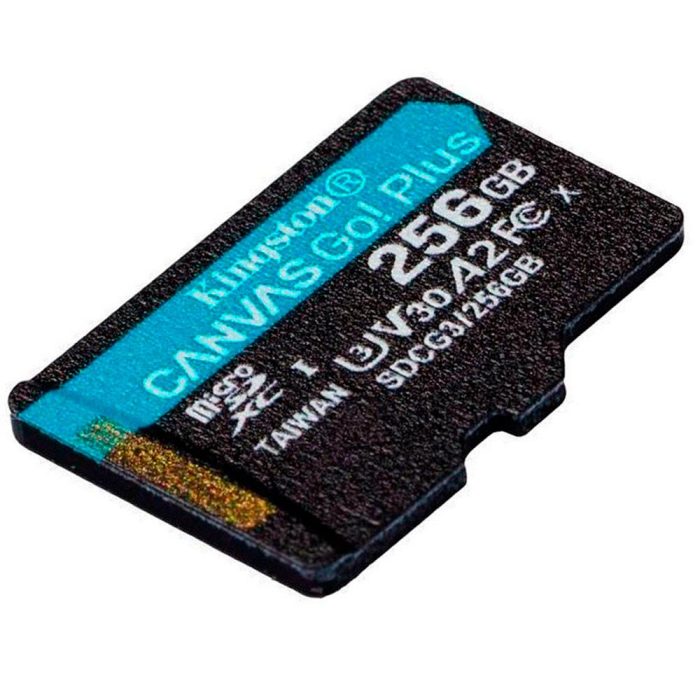 Memoria Kingston Micro sd Canvas Go Plus 170R A2 U3 V30 Card + ADP 256GB