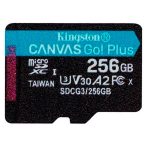 Memoria Kingston Micro sd Canvas Go Plus 170R A2 U3 V30 Card + ADP 256GB