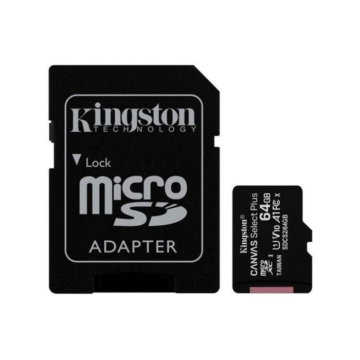 Memoria Micro SD KINGSTON Canvas Select Plus 64GB