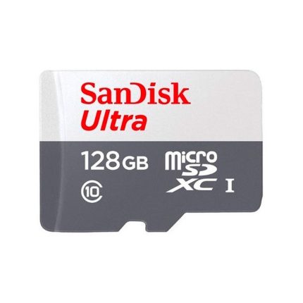 Memoria micro SD SANDISK Ultra 128GB COLOR Gris