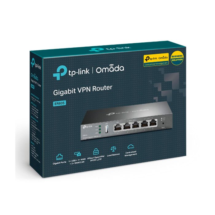 Router TP-LINK Balance de Carga Hasta 4 Puertos WAN COLOR Negro