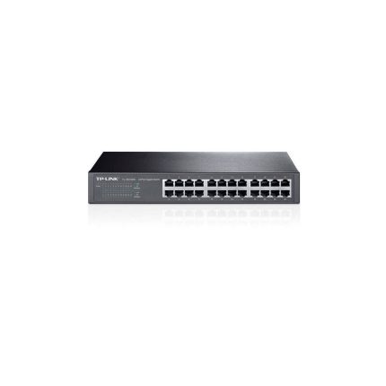 Switch TPLINK Gigabit 24 Puertos 10/100/1000 Montaje En Escritorio / Rack