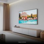 Televisor Samsung FLAT LED Smart TV 55 pulgadas Crystal UHD 4K  /3,840 x 2,160 / DVB-T2 / HDR /LAN/ WIFI 5/ Control remoto Solar / Soporte ajustable / Bluetooth 5.2 / Google Meet / Multi view/ AirPlay 2 / Bixby desde el control /modo ambiente/ Modo Juego/ HDMI x 4/ USB x2-A /abre y edita archivos de Office/ control de voz/Garantía 1 año, Ficha técn