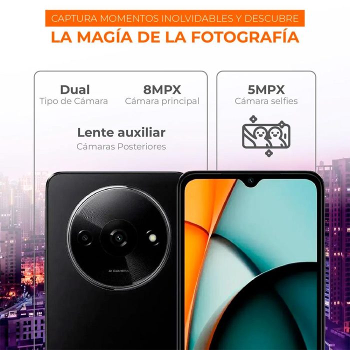 Celular Redmi A3X Negro Ocaso 4GB + 128GB