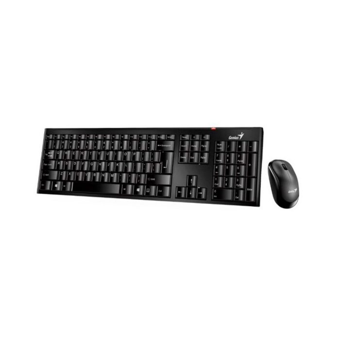 Combo Teclado GENIUS + Mouse Inalambrico SlimStar 8000SE COLOR Negro