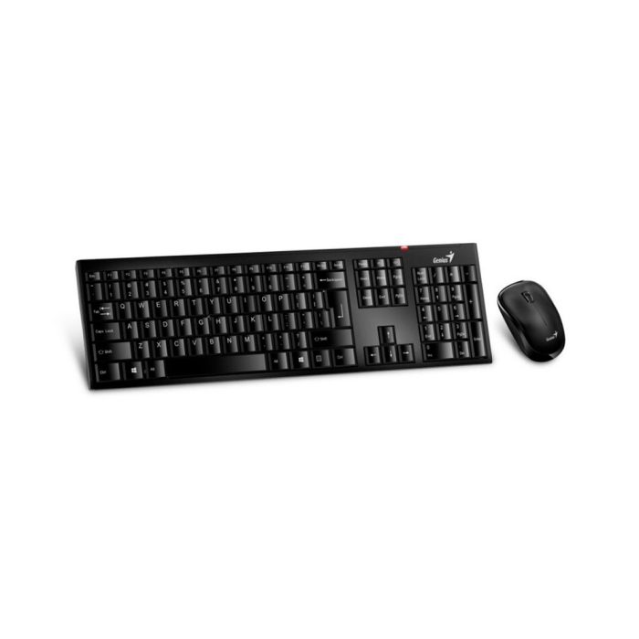 Combo Teclado GENIUS + Mouse Inalambrico SlimStar 8000SE COLOR Negro