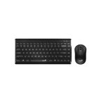 Combo Teclado GENIUS + Mouse LuxeMate Q8000 Inalambrico COLOR Negro