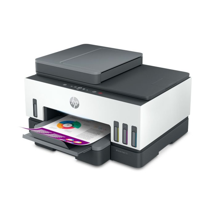 Impresora Multifuncional HP Smart Tank 790 (Imprime, copia, escanea, envío de fax, AAD y inalámbrica)