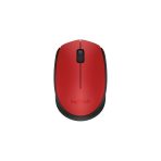 Mouse M170 Logitech Inalámbrico Rojo