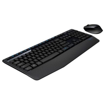 Combo LOGITECH Teclado y Mouse MK345 Español Inalámbrico Receptor USB Negro