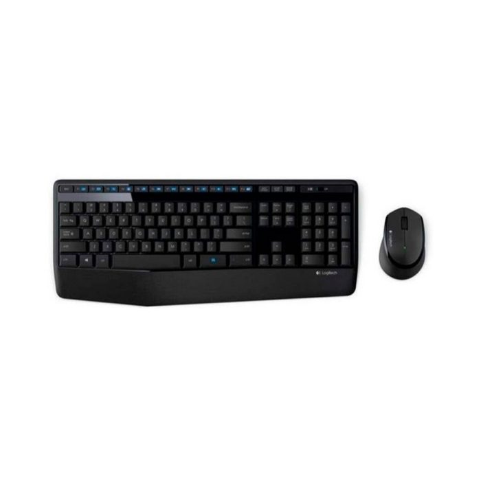 Combo LOGITECH Teclado y Mouse MK345 Español Inalámbrico Receptor USB Negro