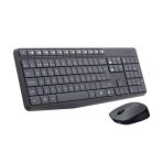 Kit Teclado Y Mouse LOGITECH Silencioso MK295 COLOR Negro