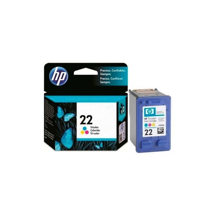 Cartucho Hp De Tinta 22 Tricolor Original