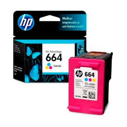 CARTUCHO HP TRICOLOR 664 HP DESKJET INK ADVANTAGE 1115,2135,3635,3835,4675 100pag