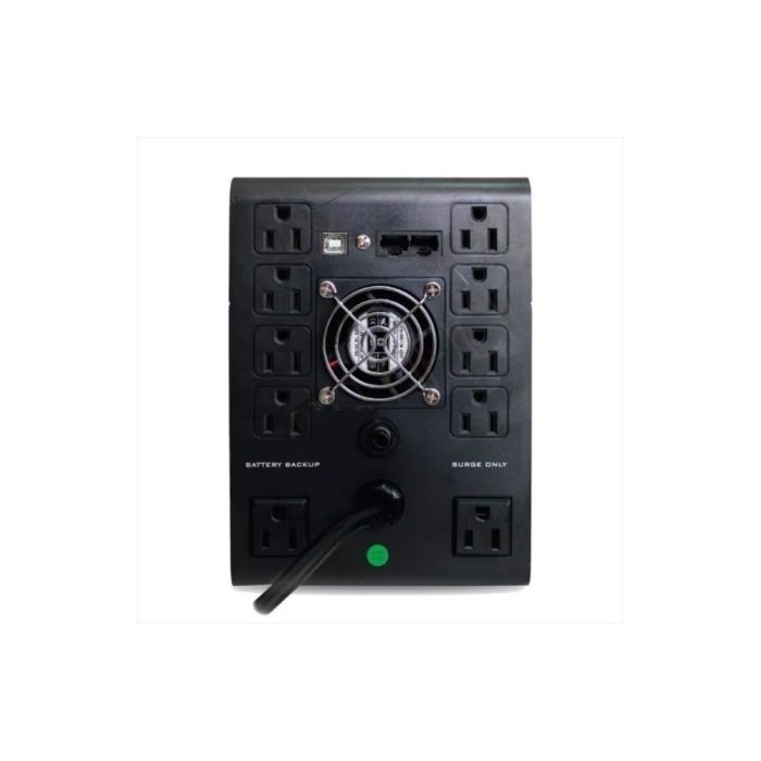 Ups interactiva CDP 200va/ 1200w COLOR Negro