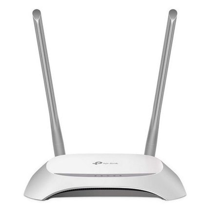 Router TPLINK Inalámbrico 300Mbps 2 Antenas Externas COLOR Blanco