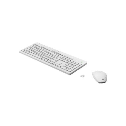 Combo Mouse + Kb HP 230 Wht Ltna COLOR Blanco