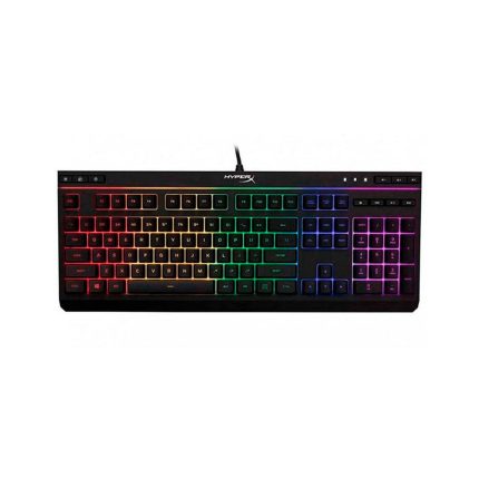 HYPERX -Teclado gaming hyperX alloy Core RGB con retroiluminado color negro/Teclado gaming de membrana Alloy Core RGB