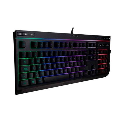 HYPERX -Teclado gaming hyperX alloy Core RGB con retroiluminado color negro/Teclado gaming de membrana Alloy Core RGB