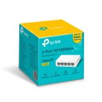 Switch TPLINK de Escritorio de 5 Puertos 10/100M RJ45 Caja de Plástico COLOR Blanco