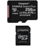 Memoria Micro SD KINGSTON Canvas Select Plus 256GB