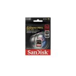 Tarjeta SD SanDisk Extreme PRO 64GB SDXC UHS-I Hasta 200 Mb/s C10,U3,V30