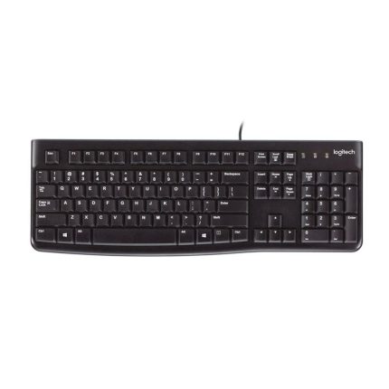 Teclado LOGITECH K120 QWERTY COLOR Negro