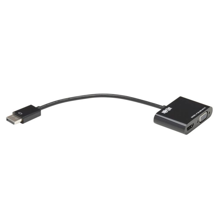 Adaptador EATON Convertidor Todo En Uno DisplayPort A VGA/HDMI COLOR Negro