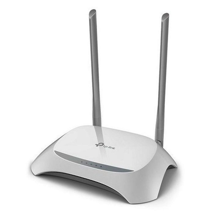 Router TPLINK Inalámbrico 300Mbps 2 Antenas Externas COLOR Blanco