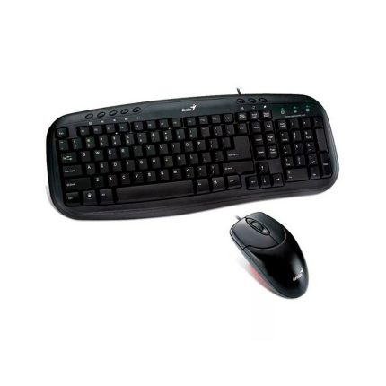 Teclado GENIUS + Mouse Km-200 Smart USB COLOR Black