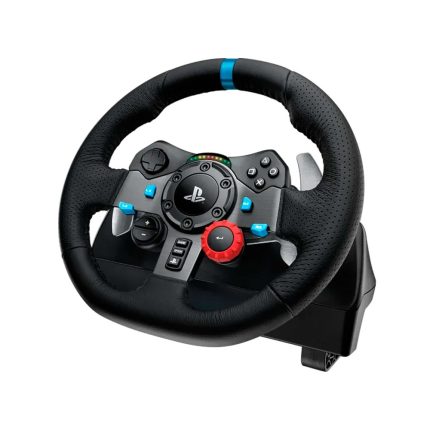 Timón con pedales LOGITECH G29 Entrada USB, Con Compatibilidad, Negro