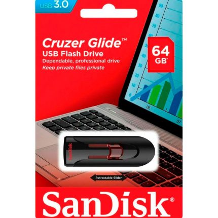 Memoria USB SanDisk Cruzer Glide 3.0 64GB