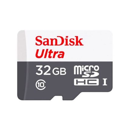 Tarjeta micro SD SANDISK Ultra UHS-I 32GB Clase 10 COLOR Gris