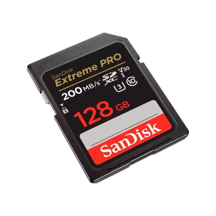 Tarjeta SD SanDisk 128GB Extreme PROTarjeta SD SanDisk 128GB Extreme PRO UHS-1 CL10,U3,V30 hasta 200MB/s y 90MB/s de escritura