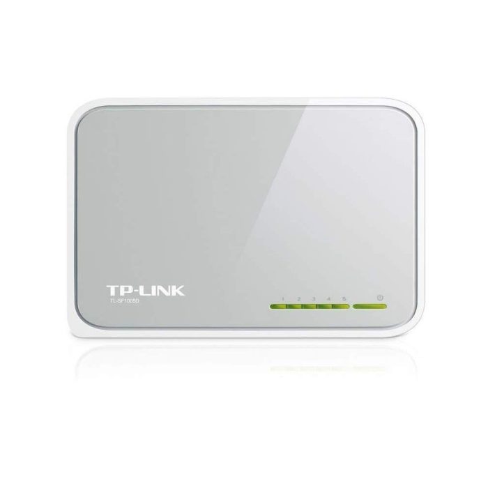 Switch de Sobremesa TPLINK con 5 Puertos a 10/100 Mbps COLOR Blanco