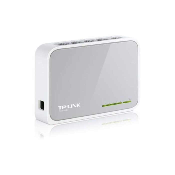 Switch de Sobremesa TPLINK con 5 Puertos a 10/100 Mbps COLOR Blanco