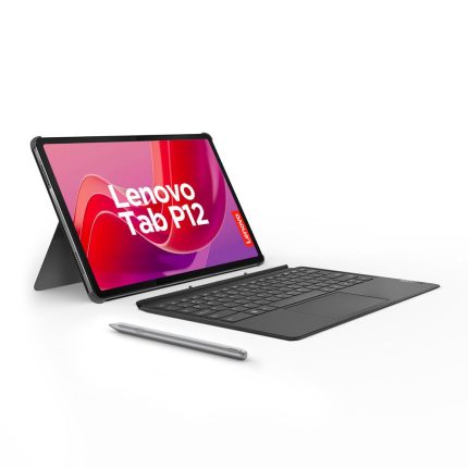 Tablet Lenovo P12 TB370U Pantalla 12,7 Pulgadas 3K Conectividad Solo Wifi Memoria 8GB + Almacenamiento 256GB Color Gris Incluye Teclado y Lapiz