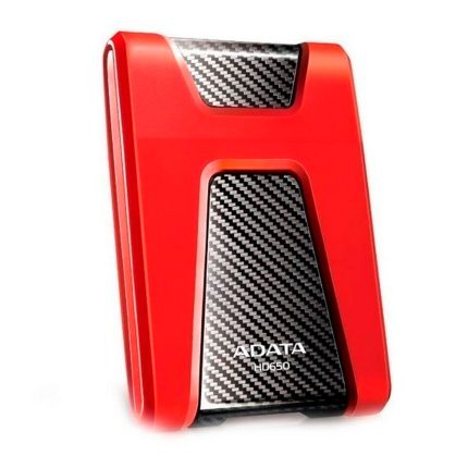 ADATA Disco Externo Antigolpes HD650 1TB COLOR Rojo