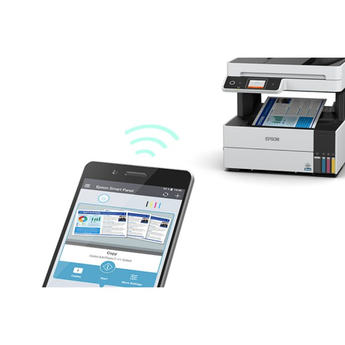 Impresora EPSON Multifuncional Ecotank L6490 COLOR Blanco