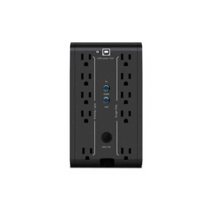 Ups CDP Interactiva 750VA/300W 6 Tomas de Salida Pantalla LCD Software de Monitoreo COLOR Negro