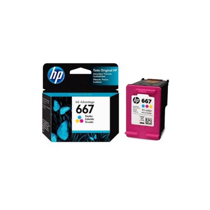 CARTUCHO HP TRICOLOR 667 HP DESKJET INK ADVANTAGE 1216,1275,2335,2374,4175 100 pag