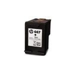 CARTUCHO HP NEGRO 667 HP DESKJET INK ADVANTAGE 1216,1275,2335,2374,4175 120 pag