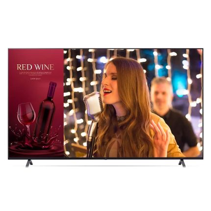 Monitor TV Comercial 75 / UHD (3840 X 2160) / WOL (Wake on LAN)/ Pre-loaded YouTube App and web browser / 3 años de garantia