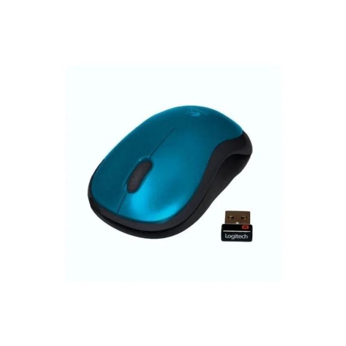 Mouse M185 Optico Logitech Inalámbrico Receptor USB Azul