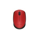 Mouse M170 Logitech Inalámbrico Rojo