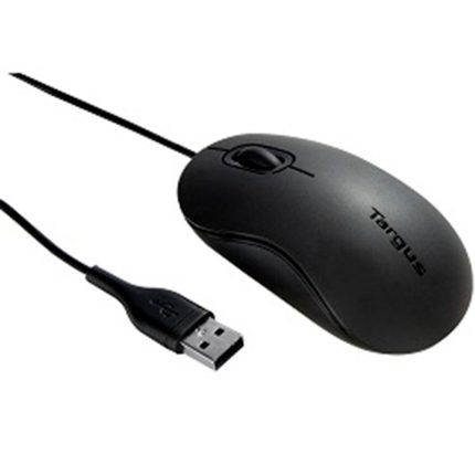 Mouse TARGUS óptico USB de 3 botones para portátiles