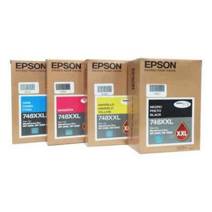 Cartuchos de Tinta Epson  Yellow T748XXL420-AL para WorkForce WF-6090/WF-6590 (7.000 páginas)