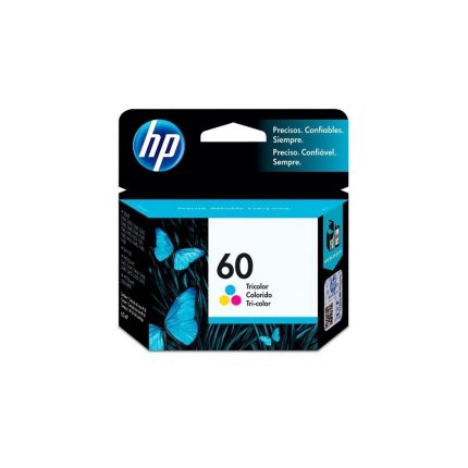 CARTUCHO HP TRICOLOR DE TINTA HP 60 BAJO RENDIMIENTO F4280 165 PAG