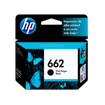 CARTUCHO HP NEGRO 662 HP Deskjet Ink Advantage 2515 3515 120 PAG